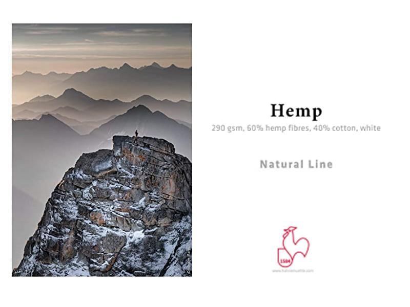 Carta Hahnemühle Carta Fine Art Fine Art Hemp 290 g. A3+ - Box 25 Fogli
