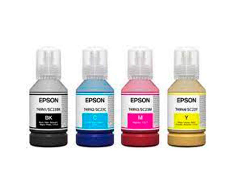 Stampanti a Sublimazione ed Accessori Epson Inchiostri Flacone Dye Sublimation per SC-F500/F501/F100 Giallo 140 ml.