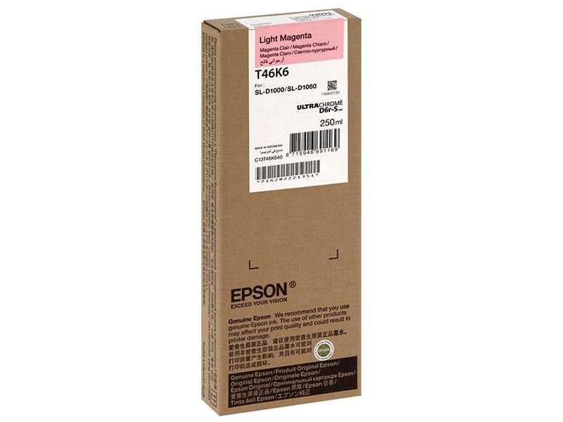 Minilab ed Accessori Epson Minilab T46K6 Ultrachrome D6r-S per SL-D1000 - 250 ml. Light Magenta