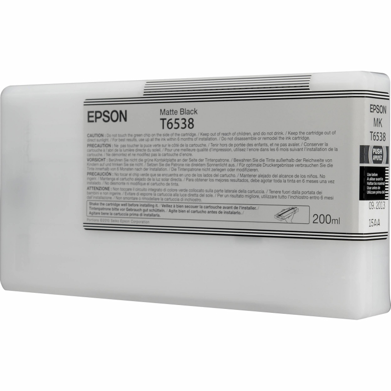 Ink Cartucce Originali Epson Pigmento base acqua SC-P4900 Tanica UltraChrome® HDR   Nero Matt Stylus Pro 4900