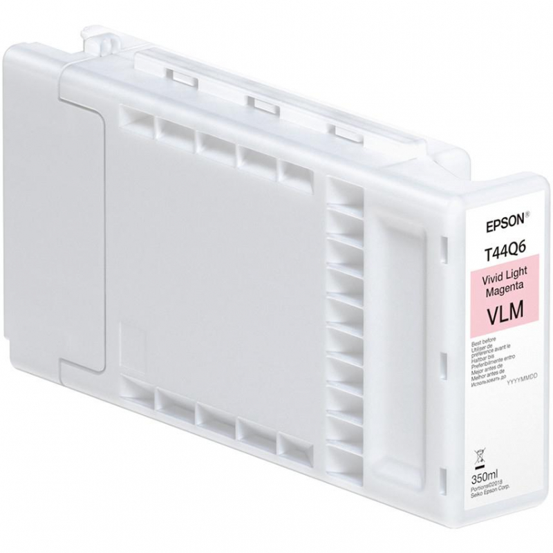 Ink Cartucce Originali Epson Pigmento base acqua SC P7500 P9509 Tanica UltraChrome® PRO 12 T44Q640 Light Magenta (350 ml.)