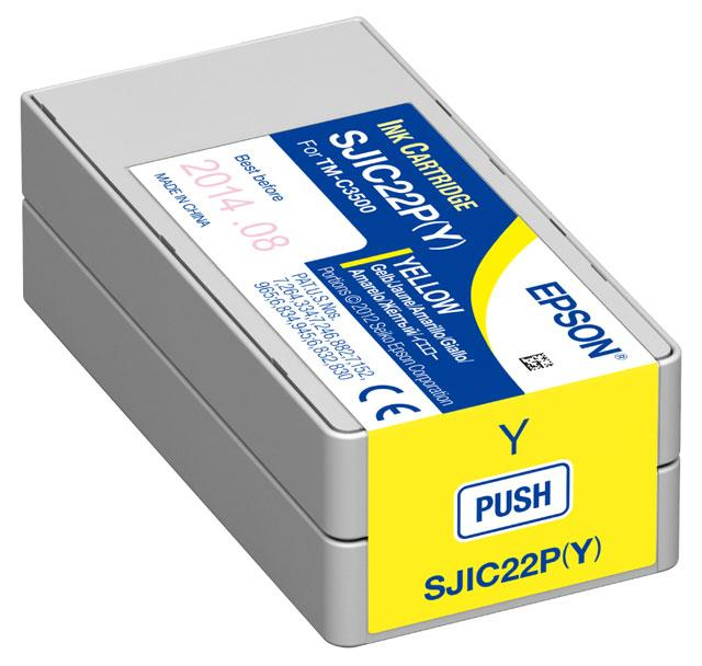 Ink Cartucce Originali Epson Inchiostri GJIC5(Y): Ink cartridge for ColorWorks C831 (Yellow) (MOQ=10)