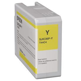 Ink Cartucce Originali Epson Inchiostri SJIC36P(Y): Ink cartridge for ColorWorks C6500/C6000 (Yellow)