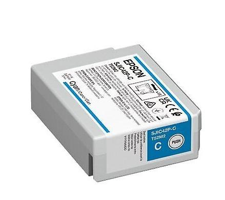 Ink Cartucce Originali Epson Inchiostri SJIC42P-C Ink cartridge for ColorWorks C4000e (Cyan)