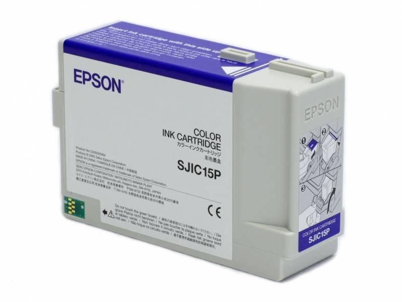 Ink Cartucce Originali Epson Inchiostri SJIC15P(CMY): Ink cartridge for ColorWorks C3400 and TM-C610 (CMY)