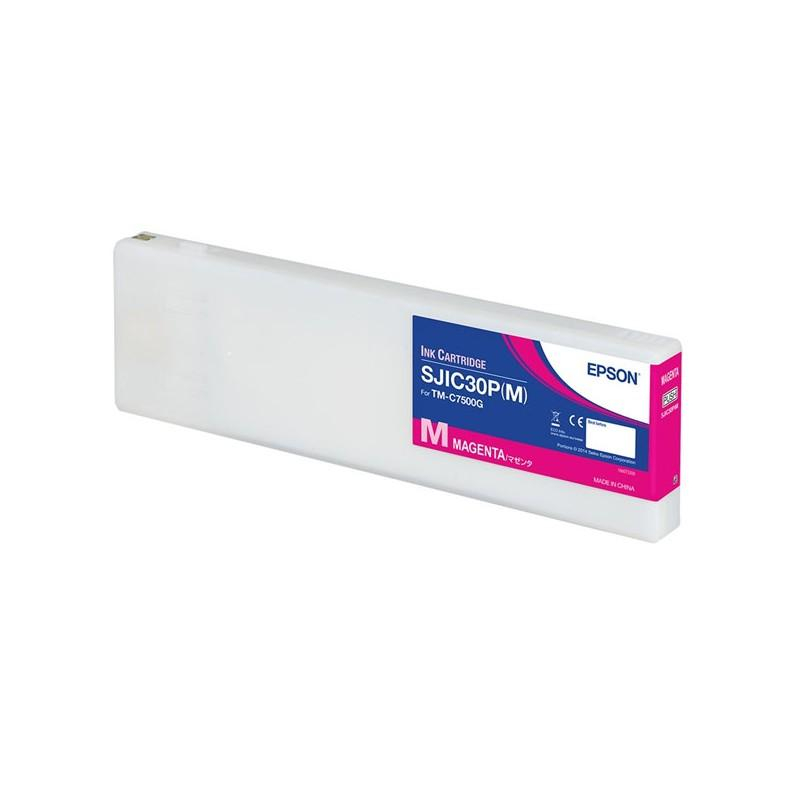 Ink Cartucce Originali Epson Inchiostri SJIC30P(M): Ink cartridge for ColorWorks C7500G (Magenta)