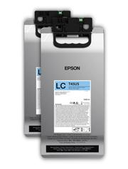 Ink Cartucce Originali Epson Inchiostri Tanica UltraChrome RS Light Cyan T45U500  1.5ltx2