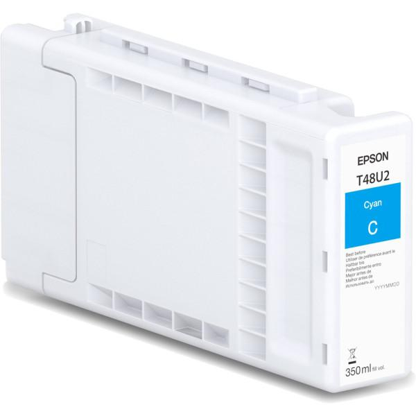 Ink Cartucce Originali Epson Inchiostri Tanica UltraChrome Pro 6 Cyan T48U2  350ml