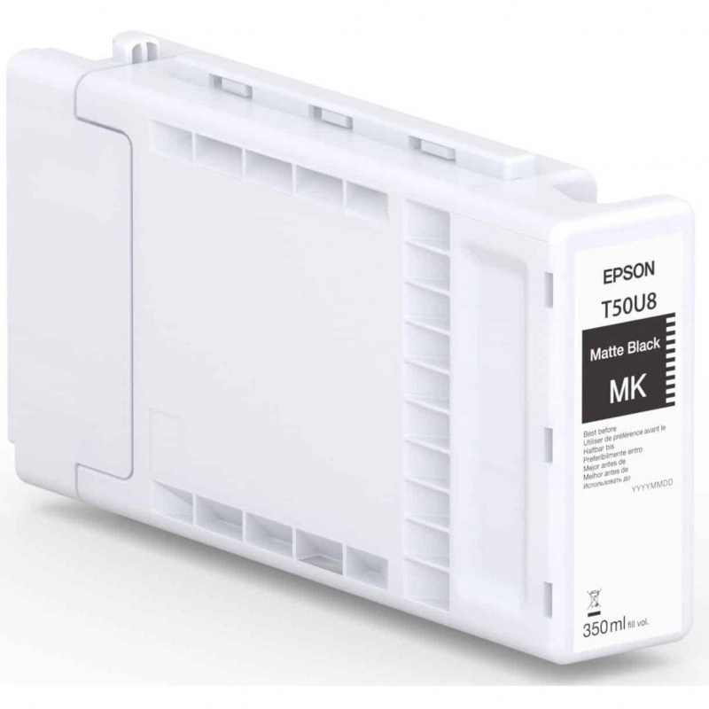 Ink Cartucce Originali Epson Inchiostri Tanica UltraChrome XD3 Matte BLK T50U8  350ml