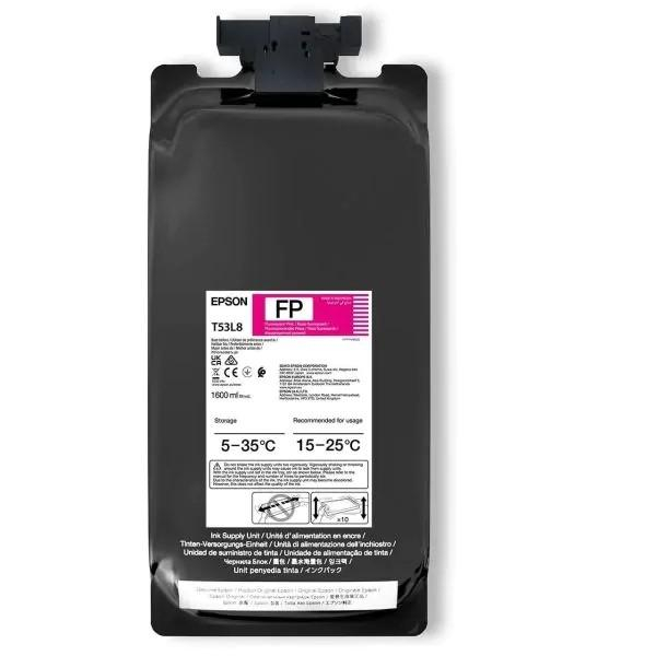 Ink Cartucce Originali Epson Inchiostri Tanica UltraChrome DS Fluorescent Pink T53L800  1.6Lx2