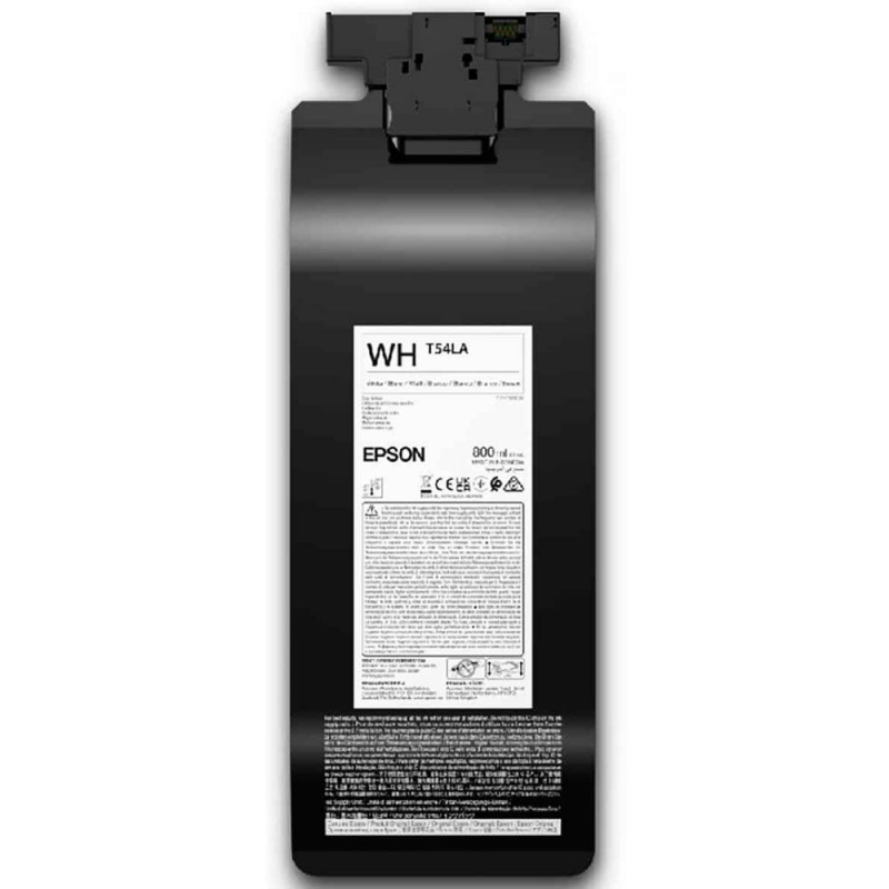 Ink Cartucce Originali Epson Inchiostri Tanica UltraChrome DG2 White T54LA00  800ml