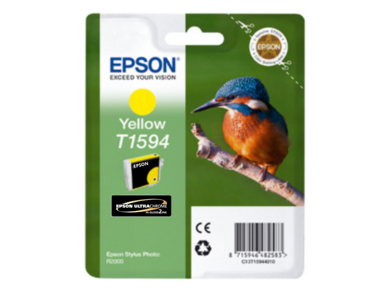 Ink Cartucce Originali Epson Inchiostri T1594 Yellow