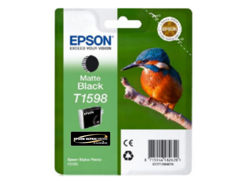 Ink Cartucce Originali Epson Inchiostri T1598 Matte Black