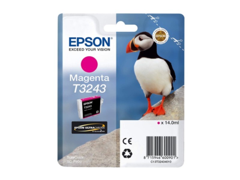 Ink Cartucce Originali Epson Inchiostri T3243 Magenta