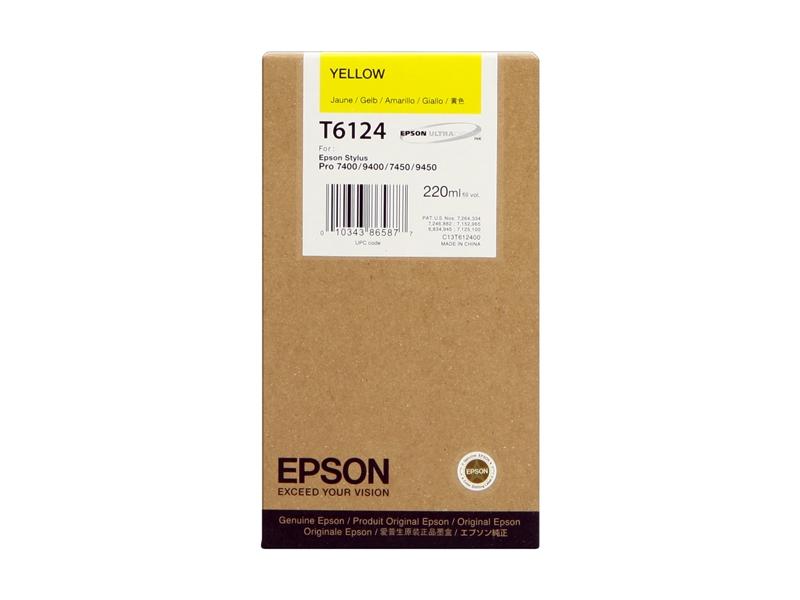 Ink Cartucce Originali Epson Pigmento base acqua SP 7400 9400 7450 9450 7800 7880 9800 9880 Tanica UltraChrome® K3   Giallo Stylus Pro 7400, 7450, 9450