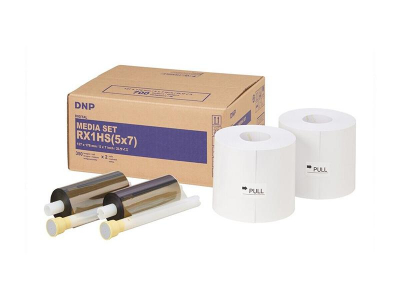 DNP Dnp Sublimazione termica Fotolusio DS-RX1 5x7 HS Carta + Ribbon per 700 Stampe 13x18