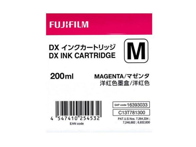 Ink Cartucce Originali Fuji Inchiostri Tanica per Frontier S - DX100 - 200 ml. - Magenta