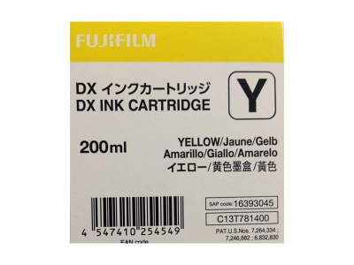 Ink Cartucce Originali Fuji Inchiostri Tanica per Frontier S - DX100 - 200 ml. - Giallo