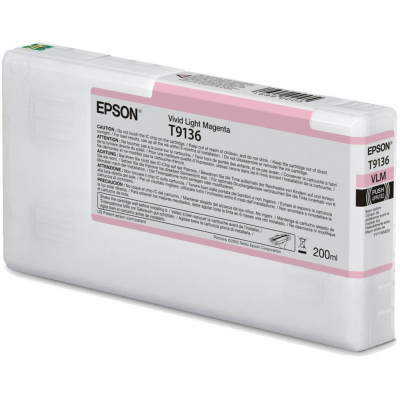 Ink Cartucce Originali Epson Pigmento base acqua SC-P5000 Tanica UltraChrome® HDX   Vivid Magenta Chiaro Surecolor Sc-P5000