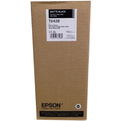 Ink Cartucce Originali Epson Pigmento base acqua SP WT7900 7900 9900 7700 9700 7890 9890 Tanica di inchiostro Ultrachrome® K3  Matte Black Ink Cartridge (150ml)