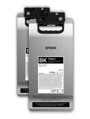 Ink Cartucce Originali Epson Inchiostri Tanica UltraChrome RS Black T45U100  1.5ltx2