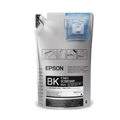 Ink Cartucce Originali Epson Inchiostri Tanica UltraChrome DS Black T46D140  1.1Lx6