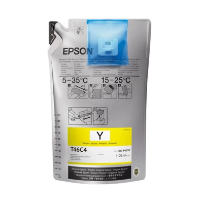 Ink Cartucce Originali Epson Inchiostri Tanica UltraChrome DS Yellow T46D440  1.1Lx6
