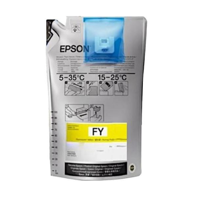 Ink Cartucce Originali Epson Inchiostri Tanica UltraChrome DS Fluorescent Yellow T46D640  1Lx2
