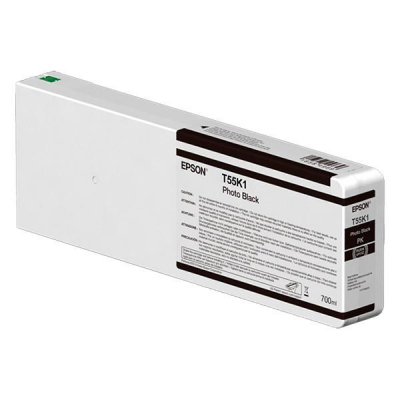 Ink Cartucce Originali Epson Inchiostri Tanica Photo Black T55K100 UltraChrome HDX/HD 700ml