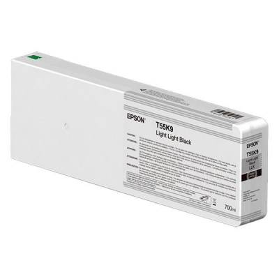 Ink Cartucce Originali Epson Inchiostri Tanica Light Light Black T55K900 UltraChrome HDX/HD 700ml