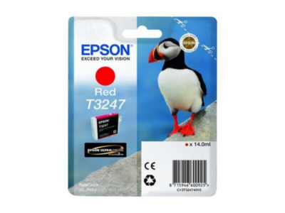 Ink Cartucce Originali Epson Inchiostri T3247 Red