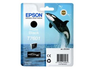 Ink Cartucce Originali Epson Inchiostri T7601 Photo Black