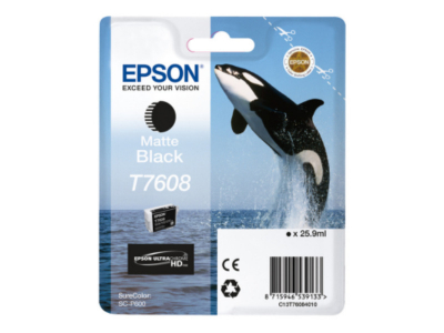 Ink Cartucce Originali Epson Inchiostri T7608 M Black
