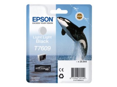 Ink Cartucce Originali Epson Inchiostri T7609 Light Light Black