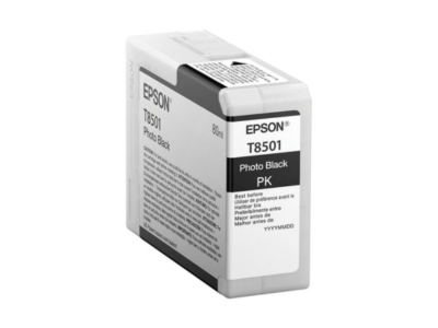 Ink Cartucce Originali Epson Inchiostri Singlepack Photo Black T850100 UltraChrome HD ink 80ml