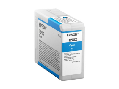 Ink Cartucce Originali Epson Inchiostri Singlepack Cyan T850200 UltraChrome HD ink 80ml