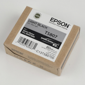 Ink Cartucce Originali Epson Pigmento base acqua SP 3800-3880 Tanica UltraChrome® K3   Nero Chiaro Stylus Pro 3800, 3880