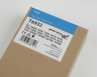 Ink Cartucce Originali Epson Pigmento base acqua SC-T3000 T3000OPOS T5000 T5000POS T7000 T7000POS Tanica UltraChrome® XD   Cyan Surecolor SC-T3000 T3000OPOS T5000 T5000POS T7000 T7000POS